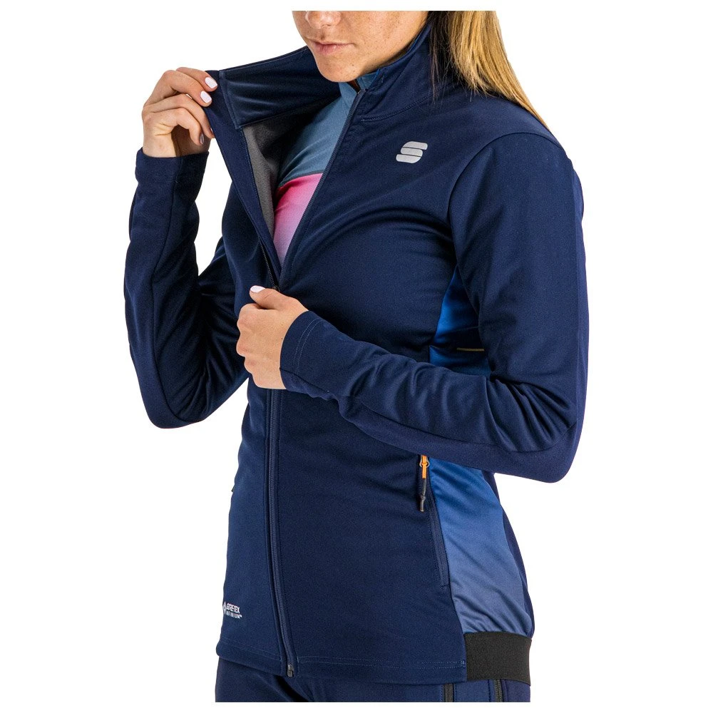 Veste Nordique Sportful Squadra Wmn Jkt Italy Blu/Blue Ceramic 4 Veste Nordique Sportful Squadra Wmn Jkt Italy Blu/Blue Ceramic – Image 4
