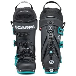 Chaussures De Ski Randonnée Scarpa 4-Quattro Sl Wmn Black Lagoon -Matériel De Ski 35324047673951fef1d6453147ffdfb82a1c1444 H23SCARCHA258277 3