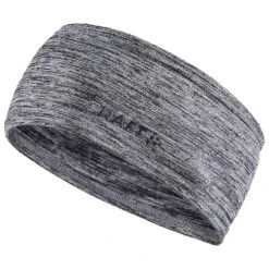 Bandeau Nordique Craft Core Essence Thermal Headband Dark Grey Melange