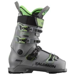 Chaussures De Ski Salomon S/Pro Alpha 120 Steel Grey Neon Green