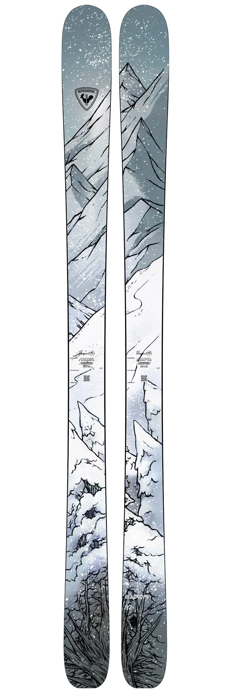 Ski Rossignol Blackops 92 1 Ski Rossignol Blackops 92