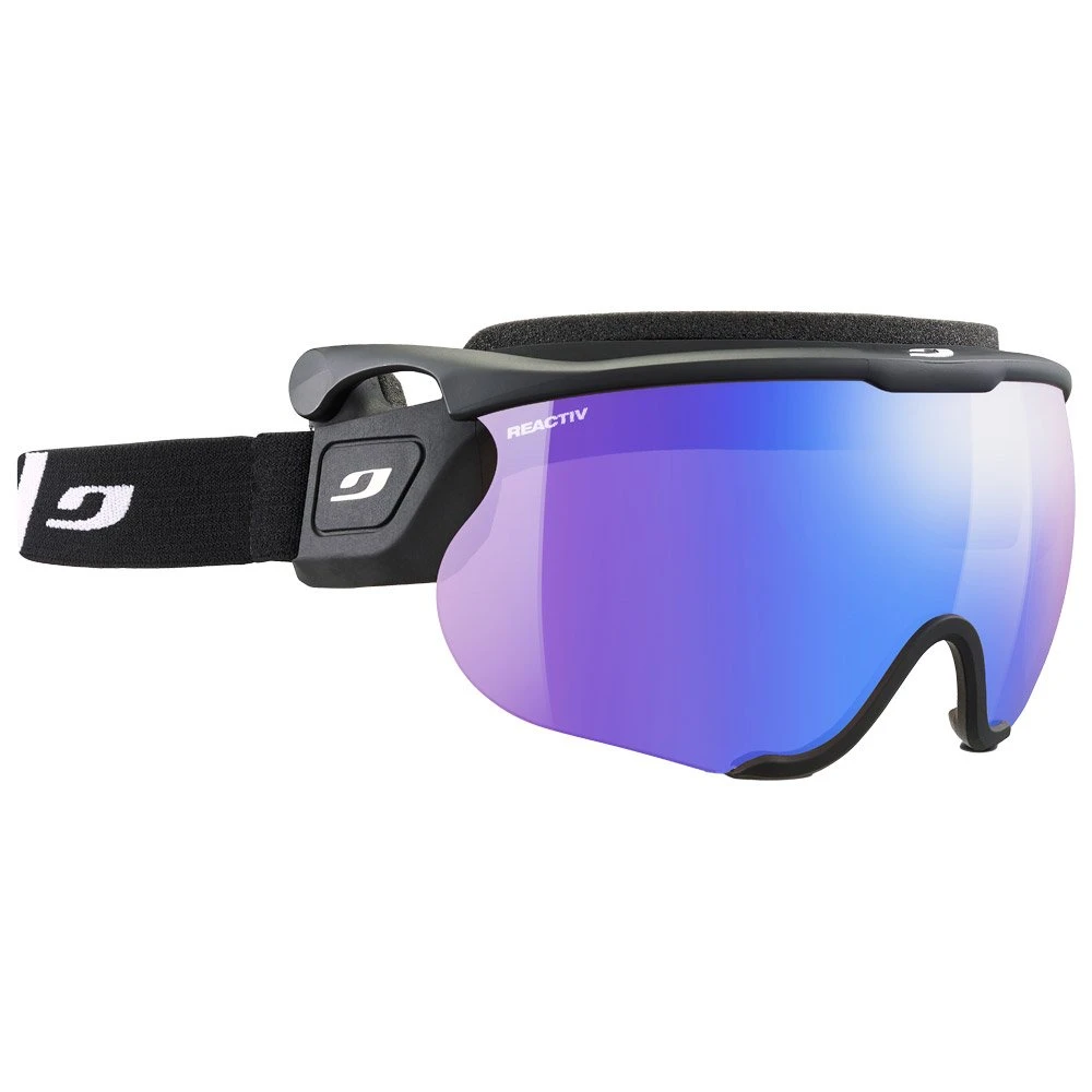 Visière Nordique Julbo Sniper Evo L Noir Noir Reactiv High Contrast 1-3 1 Visière Nordique Julbo Sniper Evo L Noir Noir Reactiv High Contrast 1-3