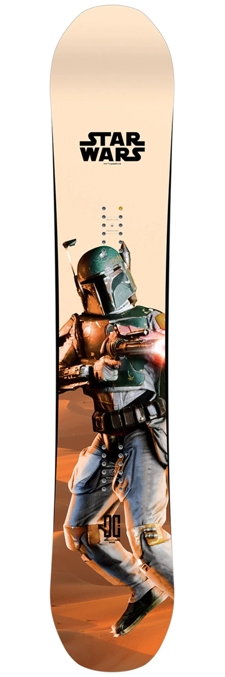 Planche Snowboard DC Star Wars Bobafett Ply 1 Planche Snowboard DC Star Wars Bobafett Ply