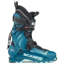 Chaussures De Ski Randonnée Scarpa F1 Gt Wmn Petrol Aqua
