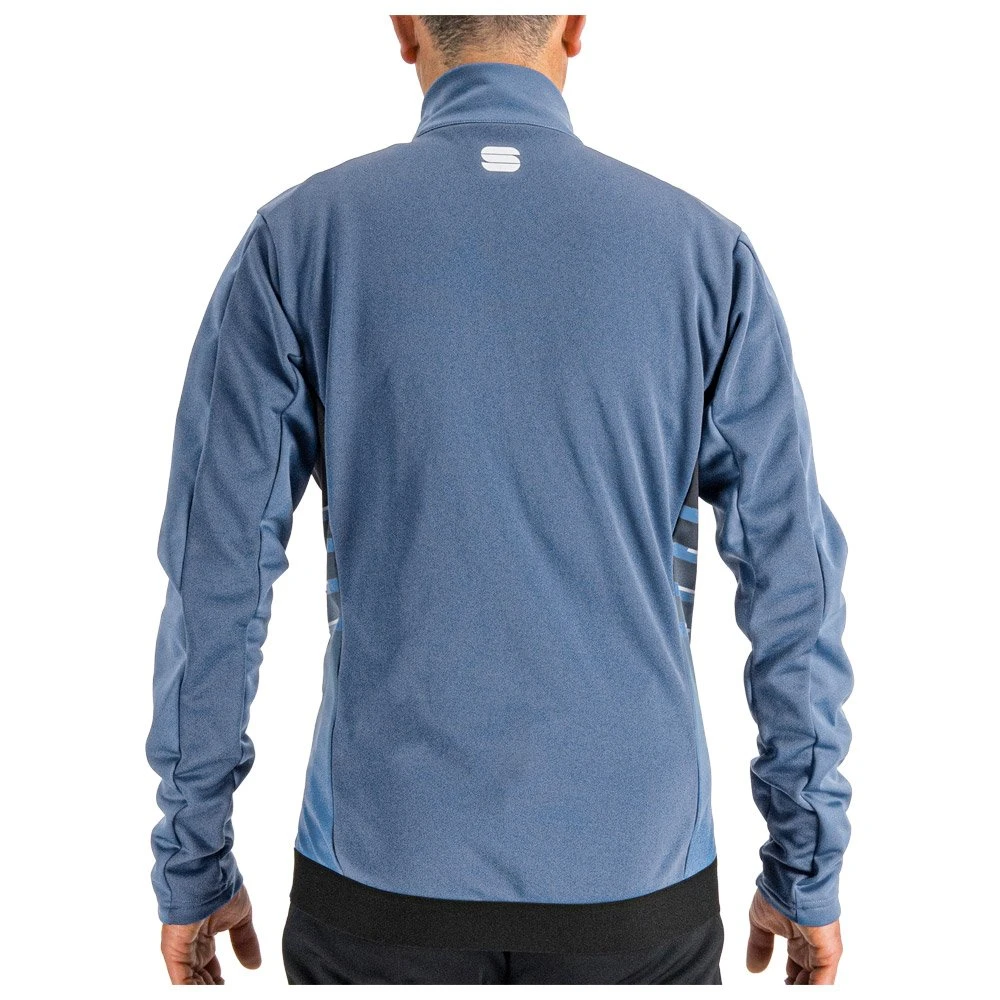 Veste Nordique Sportful Squadra Jkt Blue Sea/Black 2 Veste Nordique Sportful Squadra Jkt Blue Sea/Black – Image 2