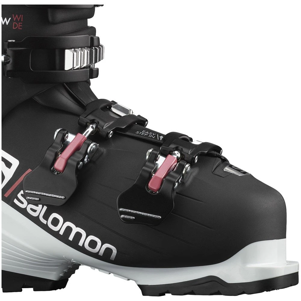 Chaussures De Ski Salomon X Access 70 W Wide White Black 2 Chaussures De Ski Salomon X Access 70 W Wide White Black – Image 2