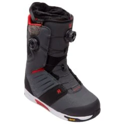 Boots DC Judge Grey Black Red 10 Boots DC Judge Grey Black Red -Matériel De Ski a621558a236dba0e6306dab6b9d82f3869e6da8d H23DCUSBOO3326596 4