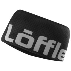Bandeau Nordique Loffler Headband Wide Black
