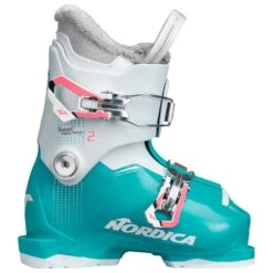 Chaussures De Ski Nordica Speedmachine J 2 Girl Light Blue White Pink