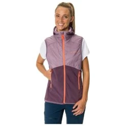 Veste Sans Manche Vaude Women's Brenva Vest Lilac Dusk -Matériel De Ski bf1a70f8a8e88b37237f0e924b3ffe73af934280 E22VAUDTTH2220391 4