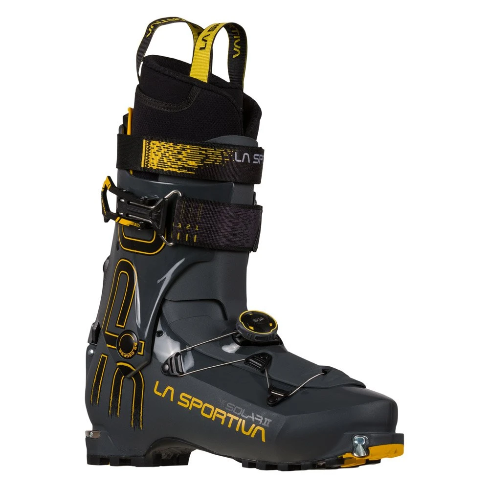 Chaussures De Ski Randonnée La Sportiva Solar II Carbon Yellow 1 Chaussures De Ski Randonnée La Sportiva Solar II Carbon Yellow