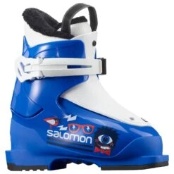 Chaussures De Ski Salomon T1 Race Blue White